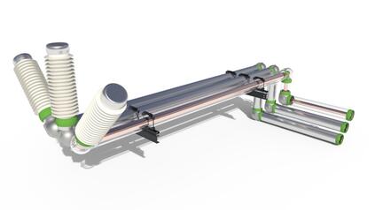 Alternative zu SF6 GIS Ausleitungen und GIL