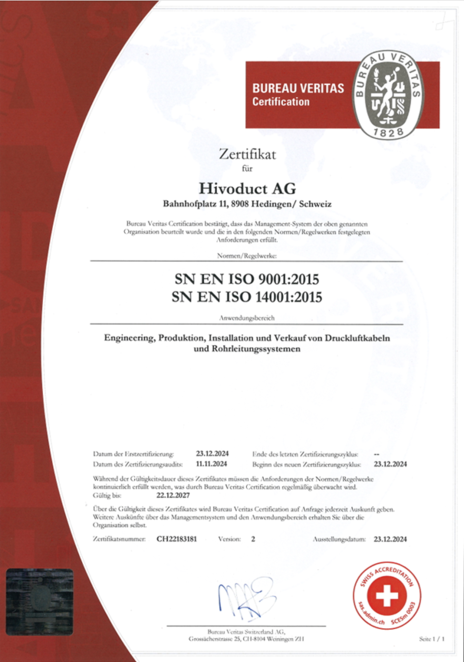 ISO 9001 & ISO 14001