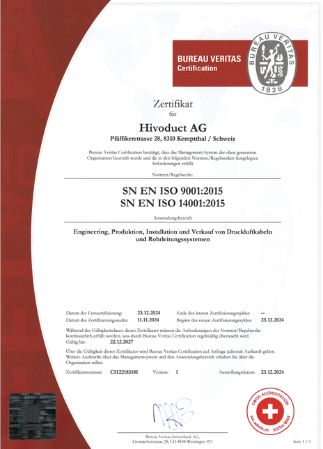 ISO 9001 & ISO 14001